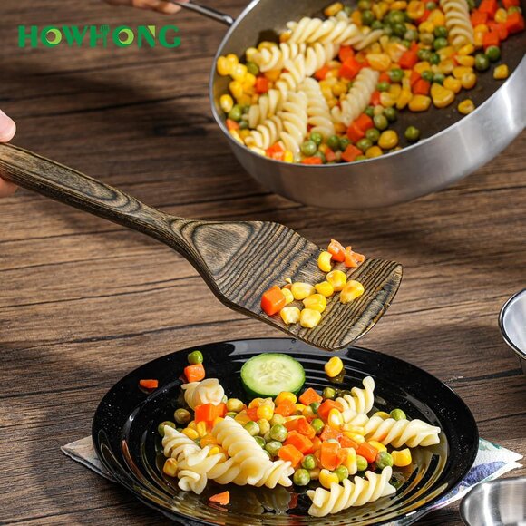6 Pcs Kitchen Tools Set Including Cooking Slotted Spatula Spaghetti Spoon - Picture 11 of 13